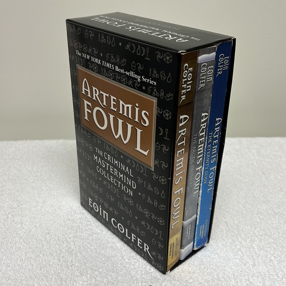 Artemis Fowl The Criminal Mastermind Collection 3 BOOKS